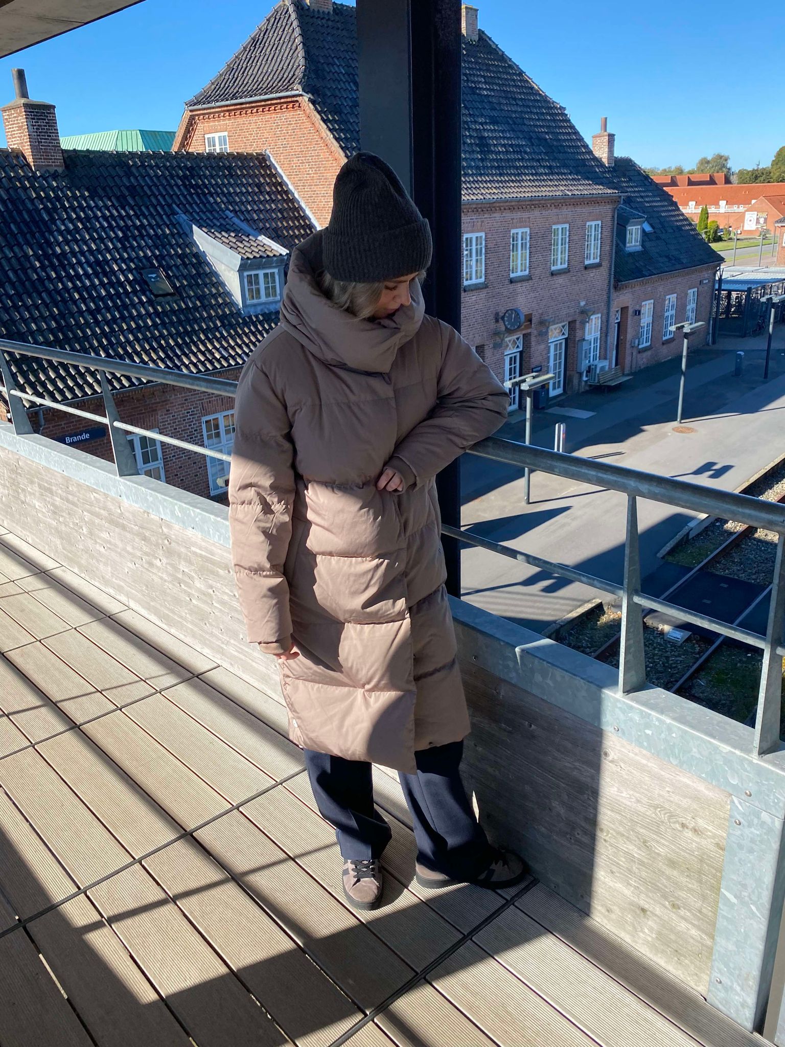 OBJLOUISE Coat - Fossil